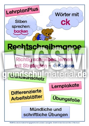 Wörter mit ck, Silben, Kl. 4, LP+.pdf
